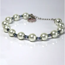 Ожерелье Shiboo Fashion-Pearls ФЭШН жемчуг прозрачный-белый 25 см (38255): Производитель Shiboo