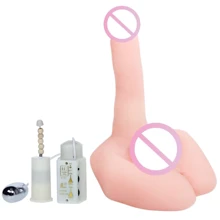 Вибратор с ротацией LYBAILE Mr.Big Vibrating & Rotating Cock Flesh: Для кого Унисекс