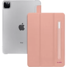 Аксессуар для iPad LAUT Huex Folio with Apple Pencil Pink (L_IPP21L_HP_P) for iPad Pro 12.9" (2021-2022): Цвет розовый