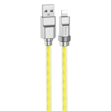 Кабель Hoco USB Cable to Lightning U113 Solid 2.4A 1m Gold: Тип USB Cable - Lightning
