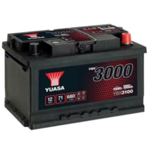 Автомобільний акумулятор Yuasa YBX3100: Ємність, Ач 71