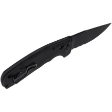 Нож SOG SOG-TAC AU, Black, Partially Serrated (SOG 15-38-02-57): Тип ножа Складной