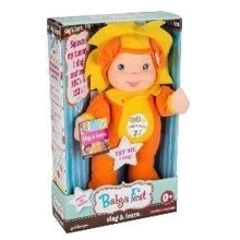 Кукла Baby’s First Sing and Learn оранжевый (21180-2): Возраст до 1 года