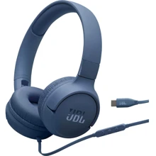 Наушники JBL Tune 520C USB-C Blue (JBLT520CBLU): Тип конструкции накладные