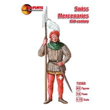 Набор фигурок Mars Figures Швейцарские наемники 15 век (MS72068): Производитель Mars Figures