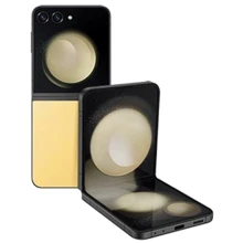Смартфон Samsung Galaxy Flip 5 8/256GB Yellow F731B: Дисплей 6.7" Foldable Dynamic AMOLED (1080 x 2640) + 3.4" Super AMOLED (720x748)