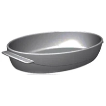 Жаропрочное стекло Форма Pyrex WAVE Grey Mat C303B04 овал. (32x21см): undefined undefined