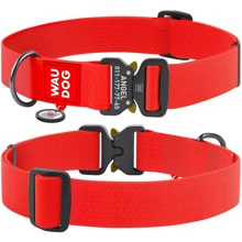 Нашийник для собак WAUDOG Waterproof c QR-паспортом червоний (28013): Виробник WAUDOG