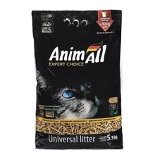 Наполнитель для кошачьего туалета AnimAll древесный 5,3 кг (4820224500157): Вид Древесный