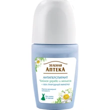 Зеленая Аптека Антиперспирант чайное дерево и мелисса 50 ml: Назначение Антибактериальное, От запаха, Ароматизация