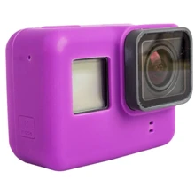 Силиконовый чехол для GoPro HERO7, HERO6 и HERO5 Black AC Prof фиолетовый XTGP347B: Тип аксессуара чехол