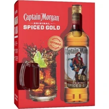 Ром Captain Morgan «Spiced Gold» 0.7 л + кружка: Объем, л 0.7