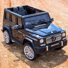 Электромобиль Kidsauto Mercedes-Benz G65 AMG FINAL EDITION 4WD/2WD чёрный лак (G65black): Вид джип