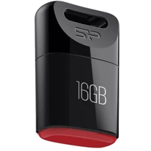 USB-флешка Silicon Power 16GB Touch T06 USB 2.0 Black (SP016GBUF2T06V1K): Стандарт USB USB 2.0