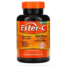 American Health Ester-C 1000 mg Эстер-С с бифлавоноидами 90 капсул: Тип Витамин C