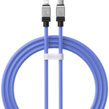 Кабель Baseus Cable USB-C to Lightning CoolPlay Series 20W 2m Blue (CAKW000103): Тип USB-C - Lightning