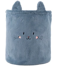 Корзина для хранения Kite Cute Cat 30х35 см плюшевая (K24-3100L-2): Производитель KITE
