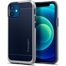 Чехол для iPhone Spigen Neo Hybrid Satin Silver (ACS02259) for iPhone 12 Mini: Цвет серебристый