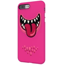 Чехол для iPhone SwitchEasy Monsters Case Pink for iPhone 8 Plus / iPhone 7 Plus: Цвет розовый