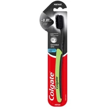 Colgate Зубна щітка Шовкові нитки з вугіллям м'яка: Вид звичайна