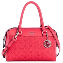Жіноча сумка саквояж GUESS яскраво-рожева (GU0508W): Стать Женский