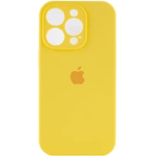 Чехол для iPhone Mobile Case Silicone Case Full Camera Protective Yellow for iPhone 15 Pro Max: Цвет желтый
