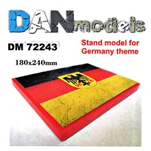Подставка для моделей DAN models Тема: Германия (180x240 мм): Производитель DAN models