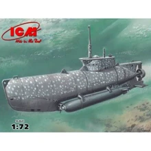 Немецкая подводная лодка "Seehund" типа U-Boat Type XXVII (ICMS006): Производитель ICM