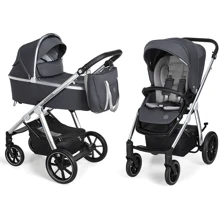 Универсальная коляска 2в1 Baby Design BUENO 17 GRAPHITE (без вышивки): Тип коляски универсальная коляска (2-в-1)