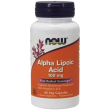 NOW Foods Alpha Lipoic Acid 100 mg 60 veg cap: Тип Альфа-ліпоєва кислота