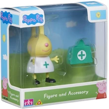 Фигурка Peppa Pig серии "Когда я вырасту" - Медсестра Ребекка С Чемоданчиком (06771-1): Тип Персонаж мультфильма, фильма