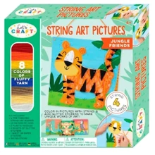 Набор для творчества Lets Craft String Art Тропические джунгли (SAP002): Производитель LETS CRAFT