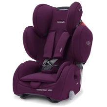Автокрісло Recaro Young Sport Hero Core Very Berry (00088014290050): Група 1/2/3