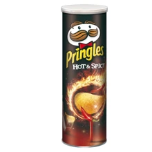 Чипсы Pringles Hot amp Spicy 165 г (WT00711): Вес нетто 165 г