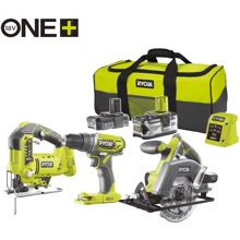 Набор инструментов Ryobi ONE+ R18DDJSCSP-242S (5133004309): Тип питания аккумулятор