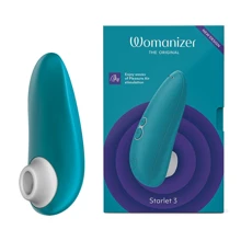 Вакуумний кліторальний стимулятор Womanizer Starlet 3 Turquoise: Для кого Для жінок