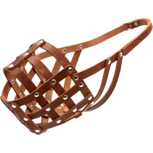 Намордник мягкий Collar 11 см 40 см №5 (кавказкая/московская сторожевая, ньюфаундл), коричневый: Производитель Collar