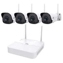 Комплект відеоспостереження Uniview KIT/NVR301-04LB-W/4*2122SR3-F40W-D: Кількість камер в комплекті 4