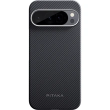 Чехол для телефонов Pitaka Classic Ultra-Slim Case 600D Black/Grey for Google Pixel 9 Pro XL: Совместимость Google Pixel 9 Pro XL
