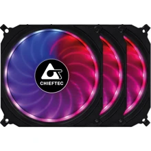 Кулер Набор вентиляторов Chieftec Tornado RGB 3in1 (CF-3012-RGB): Уровень шума, dB 16