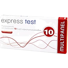 Express Test мультипанель для определения 10 видов наркотиков: undefined undefined
