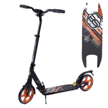 Самокат алюминиевый Best Scooter оранжевый (73133): Количество колес 2