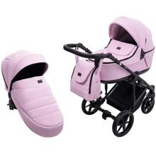 Коляска 2 в 1 Adamex Locco Eco SA-16 розовый (681031): Тип коляски Универсальная коляска (2-в-1)