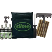 Ремкомплект для бескамерных покрышок Slime Tyre Repair Kit Tools plugs & CO2: undefined undefined