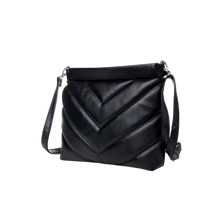 Женская сумка через плечо Sambag Rose SRN черная (94380002): Пол Женский