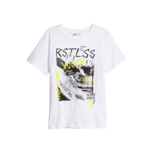 Футболка H&M 7Z5856807 146-152 см белая: Тип Футболки