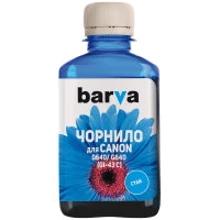 Чернила Barva Canon GI-43 180 мл, cyan (CGI43-848): Цвет Cyan
