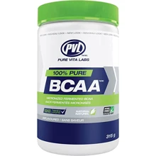 Амінокислота для спорту PVL 100% Pure BCAA 315 g/35 servings/Unflavoured: Смак Без вкуса