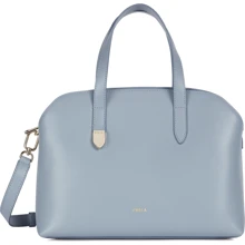 Женская сумка тоут Furla Block M Tote голубая (WB00121): Пол Женский