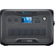 Інвертор Bluetti AC300 3000W (інвертор без акумулятора) UA: Ємність акумулятора, Вт/год Без аккумулятора